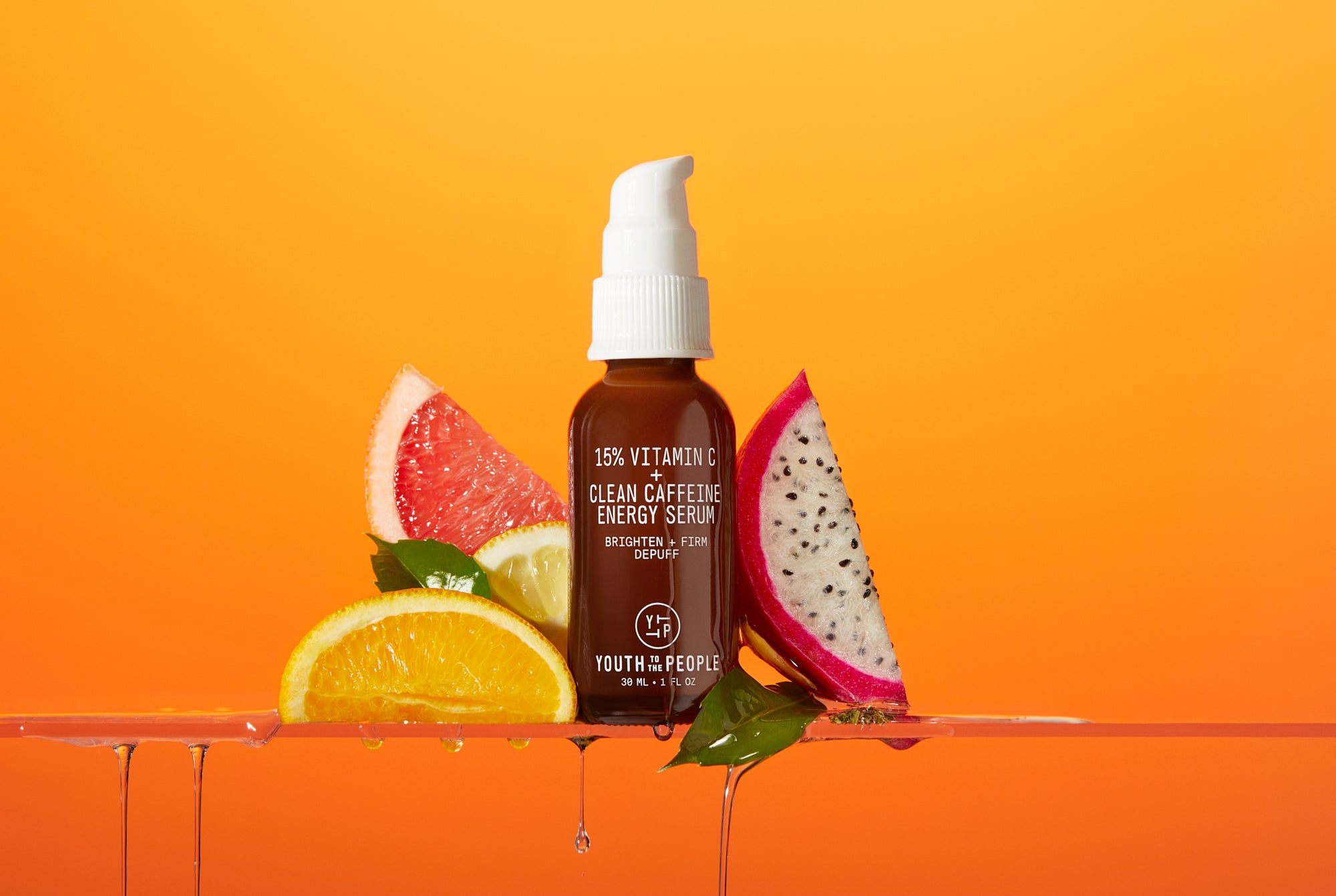 Youth To The People + 15 Vitamin C + Clean Caffeine Energy Serum