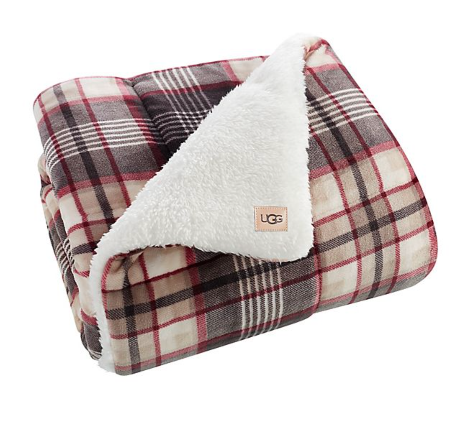 Red online ugg blanket