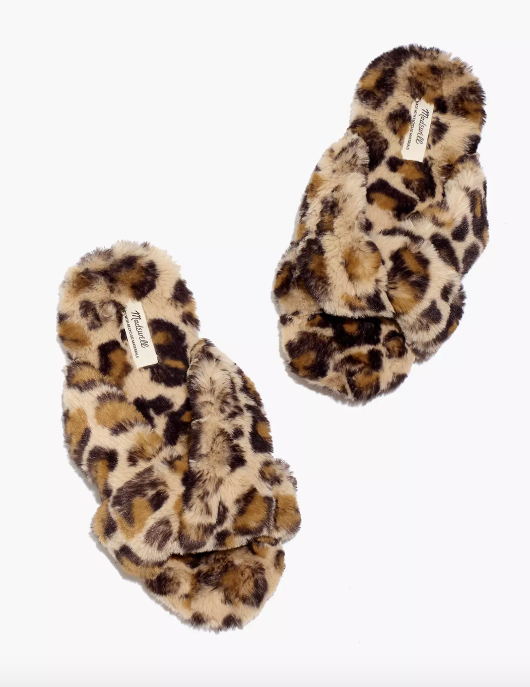 leopard scuff slippers