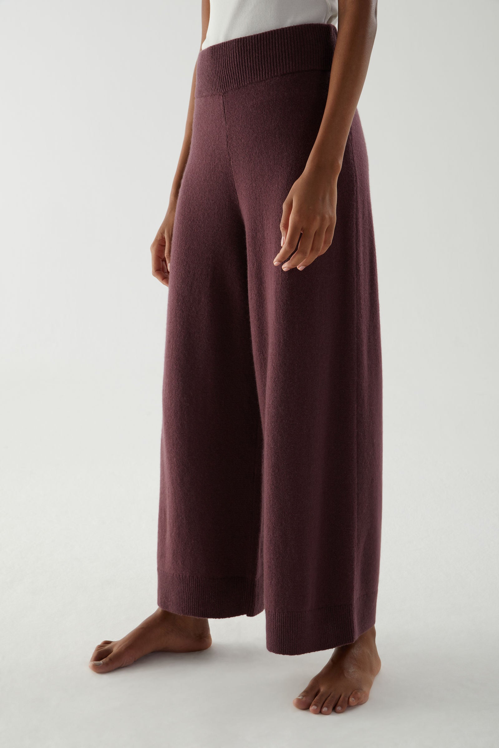 cashmere lined yoga pants