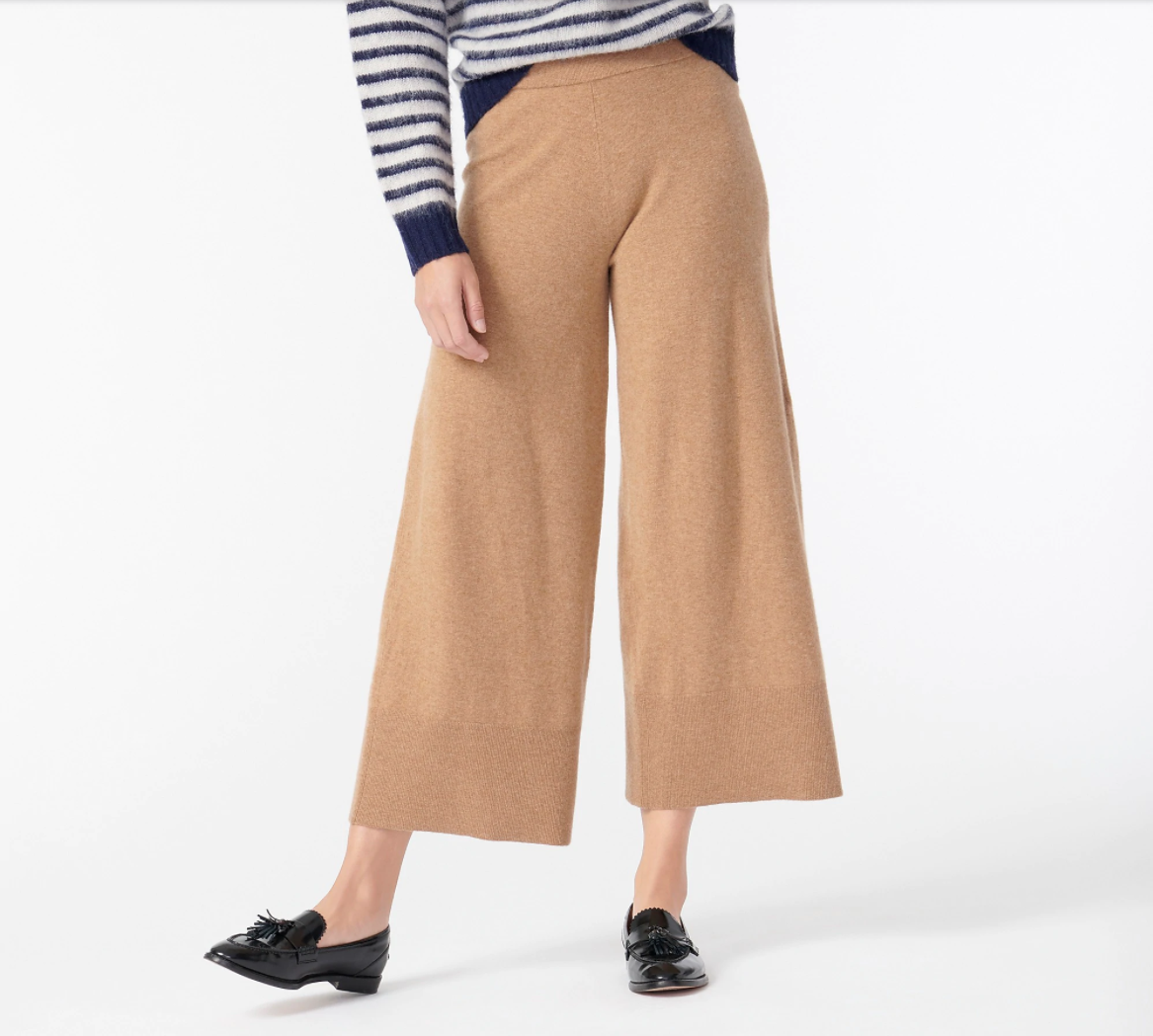 wide leg high waist sweatpants
