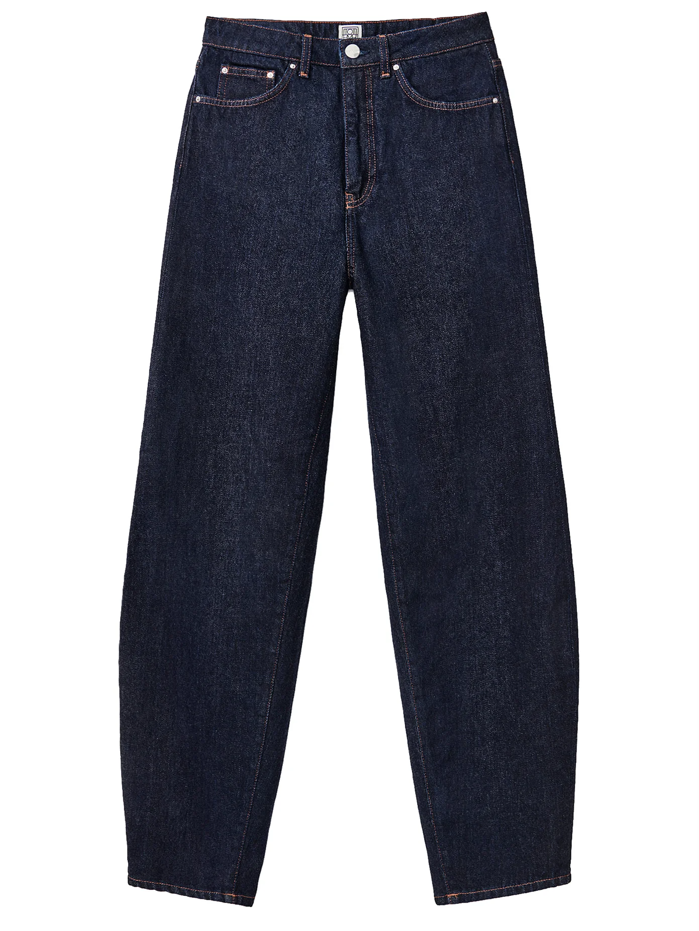 ☆韓国の人気☆【TOTEME】☆BARREL LEG DENIM PANTS☆ Toteme + High-Rise Barrel-Leg Jeans