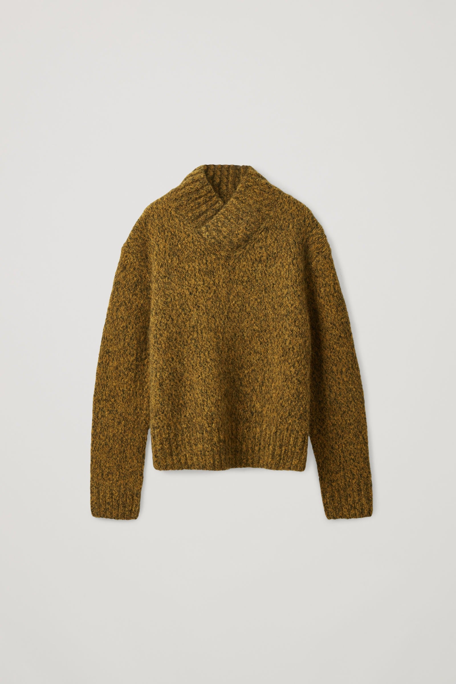 shawl neck jumpers