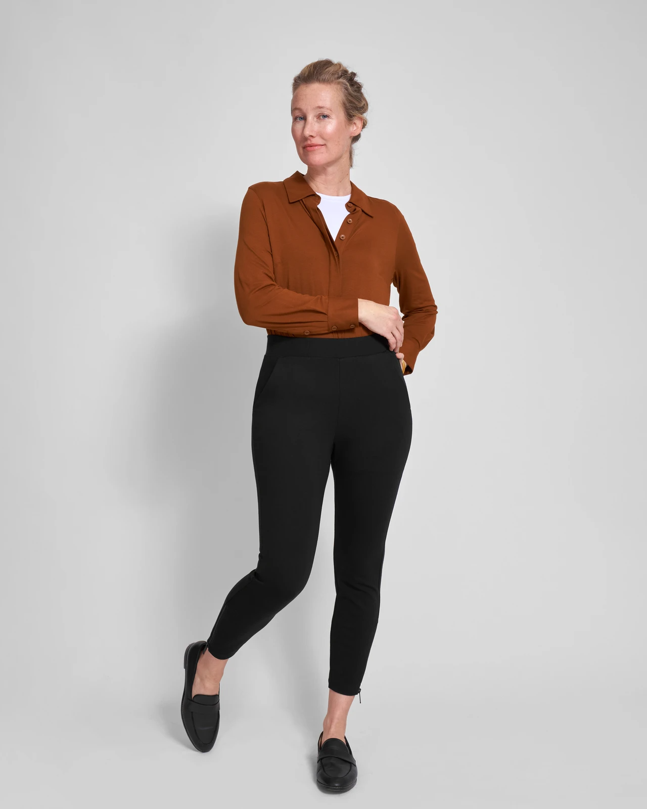 Universal Standard + Moro Pocket Ponte Pants