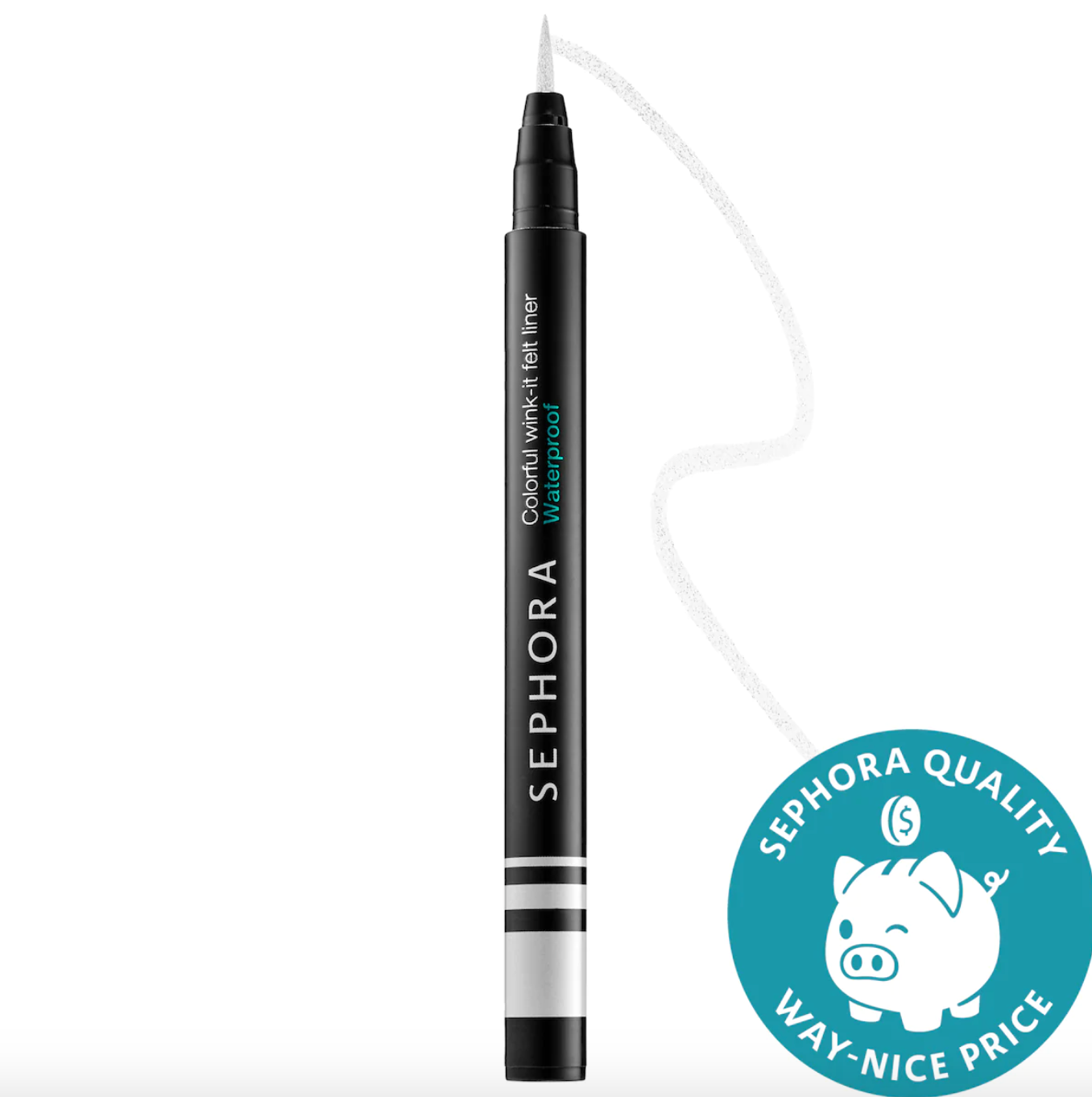 White Eyeliners Classic Cat Eye