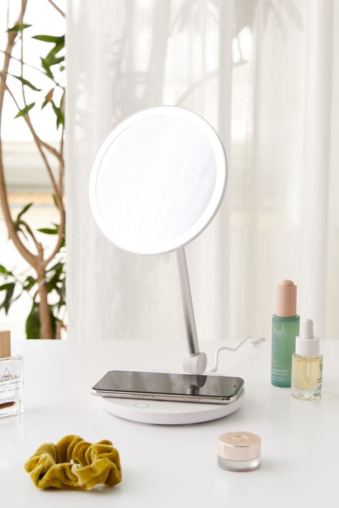 Urban Outfitters + Wireless Charging Hub LED Vanity Mirror