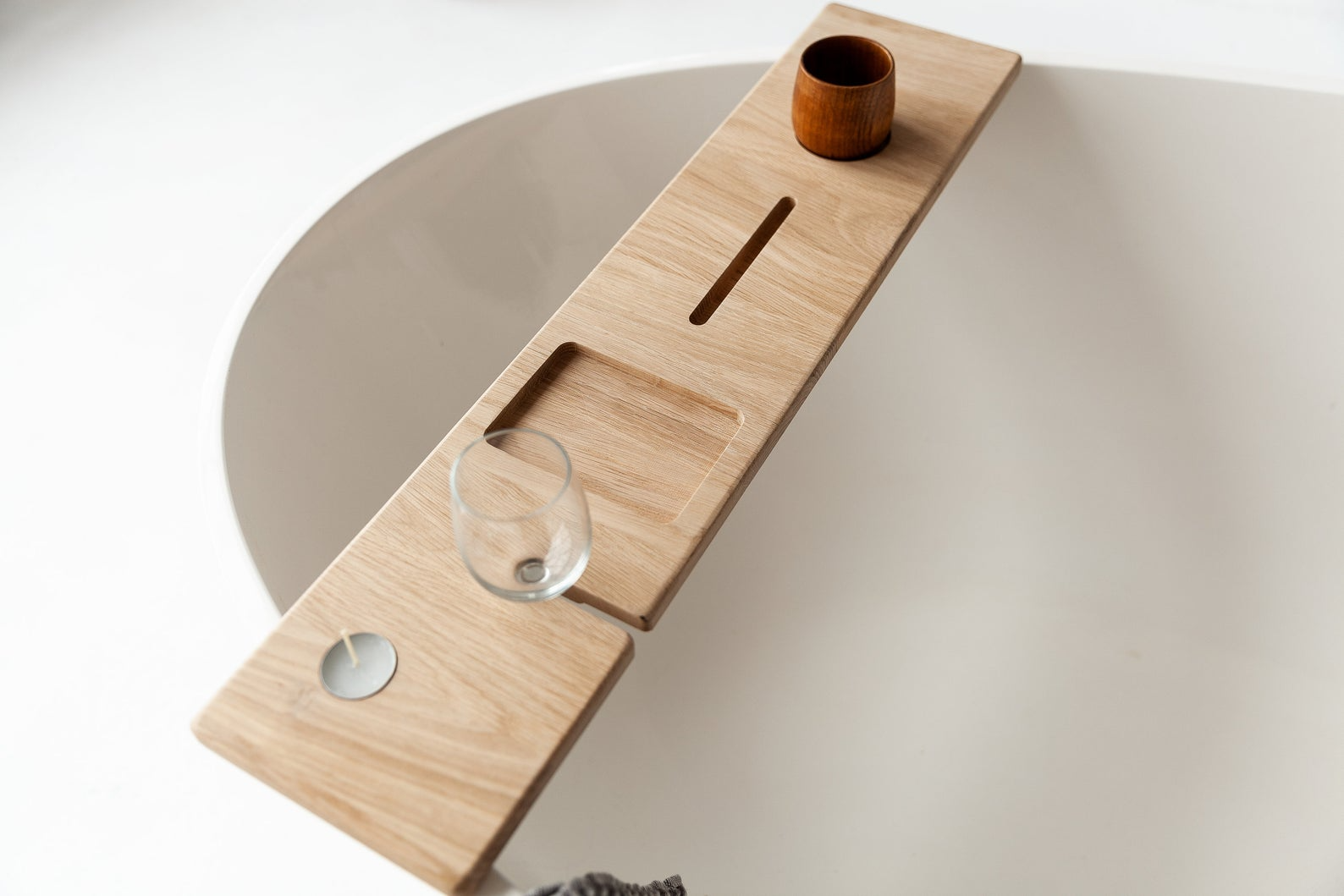 + Wooden Bath Tray