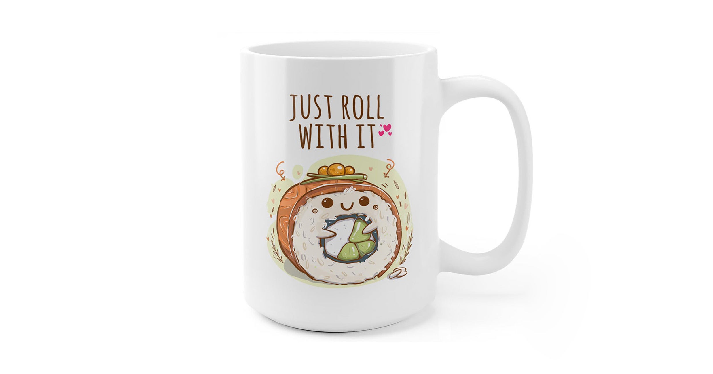 Sushi Mug - Cute Sushi Mug, Funny Sushi Gifts, Sushi Lover Gift