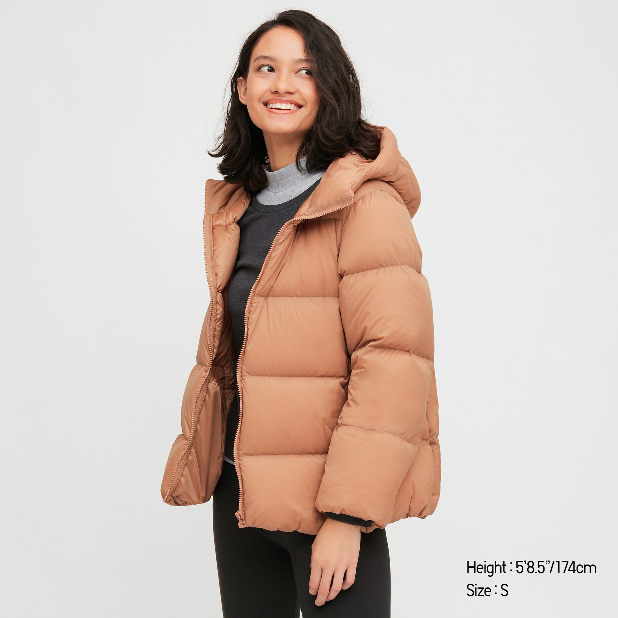 Uniqlo + Oversized quilted puffer jacket