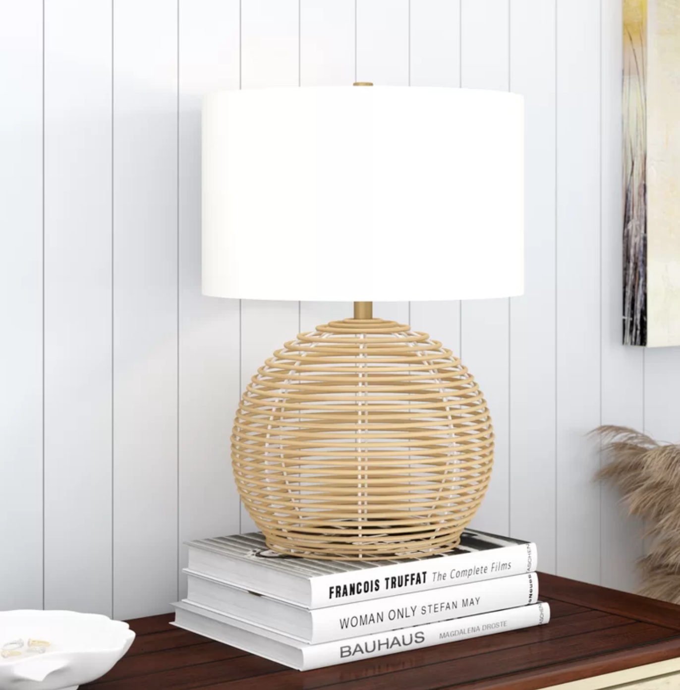 Joss & Main + Sampson Beige Table Lamp