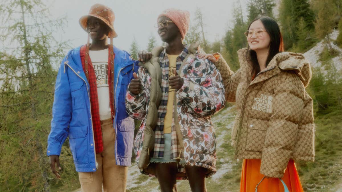 North Face X Gucci Collab Includes Trending Outerwear