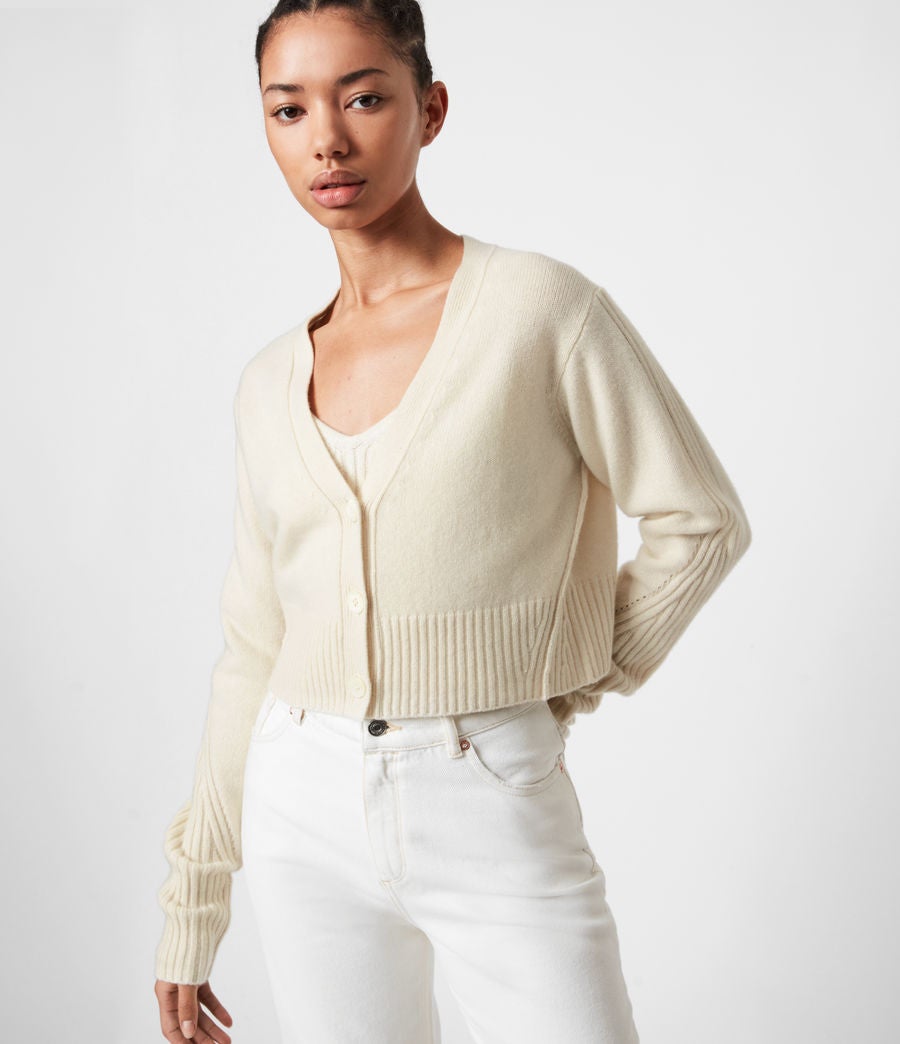 cashmere cardigan set