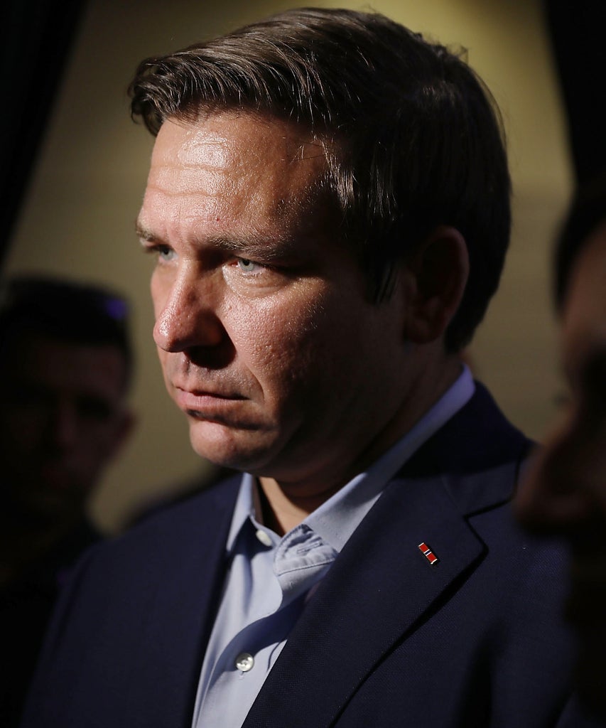 Ron DeSantis Berates A Woman Journalist Ron DeSantis Berates Woman Journalist