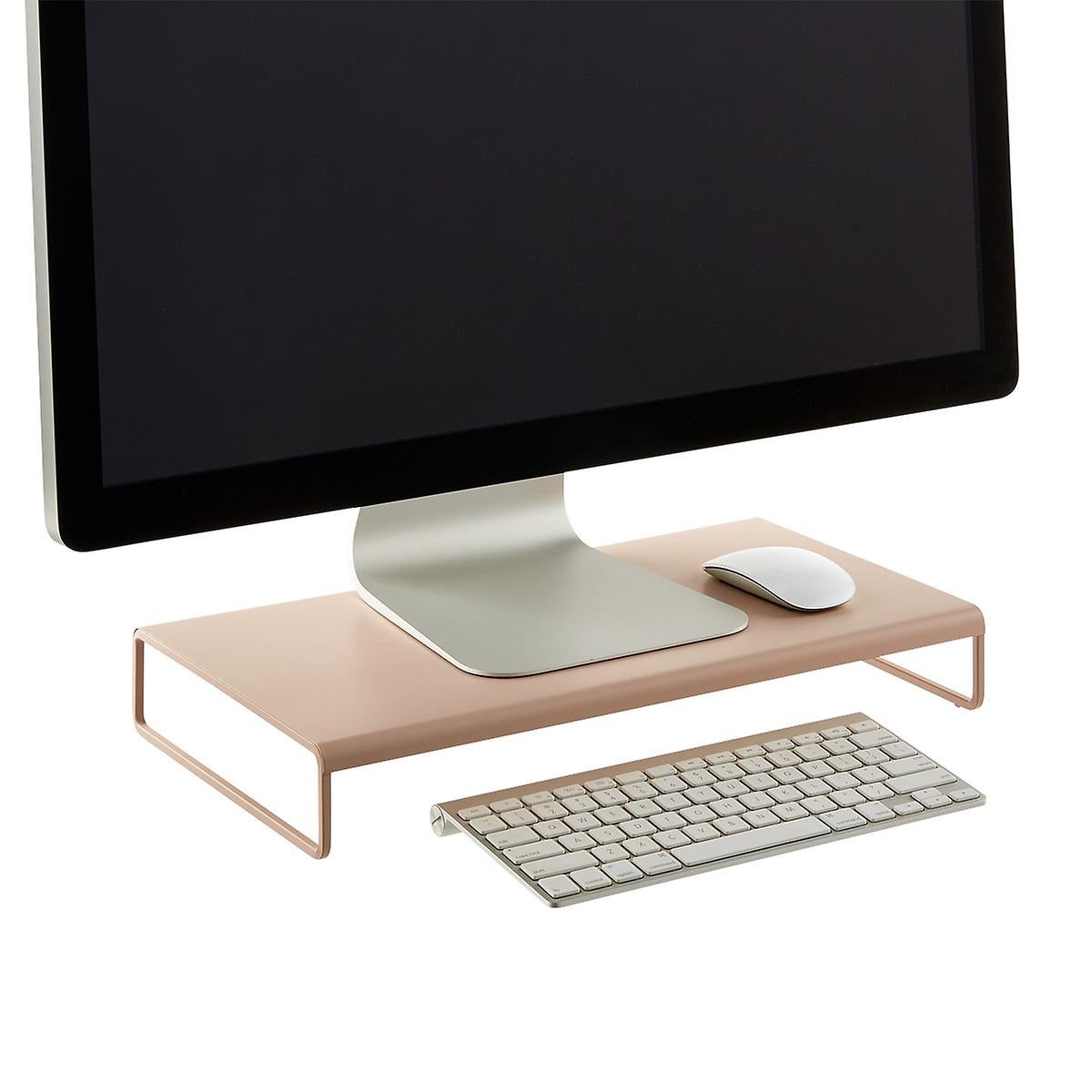 The Container Store + Blush Monitor Stand
