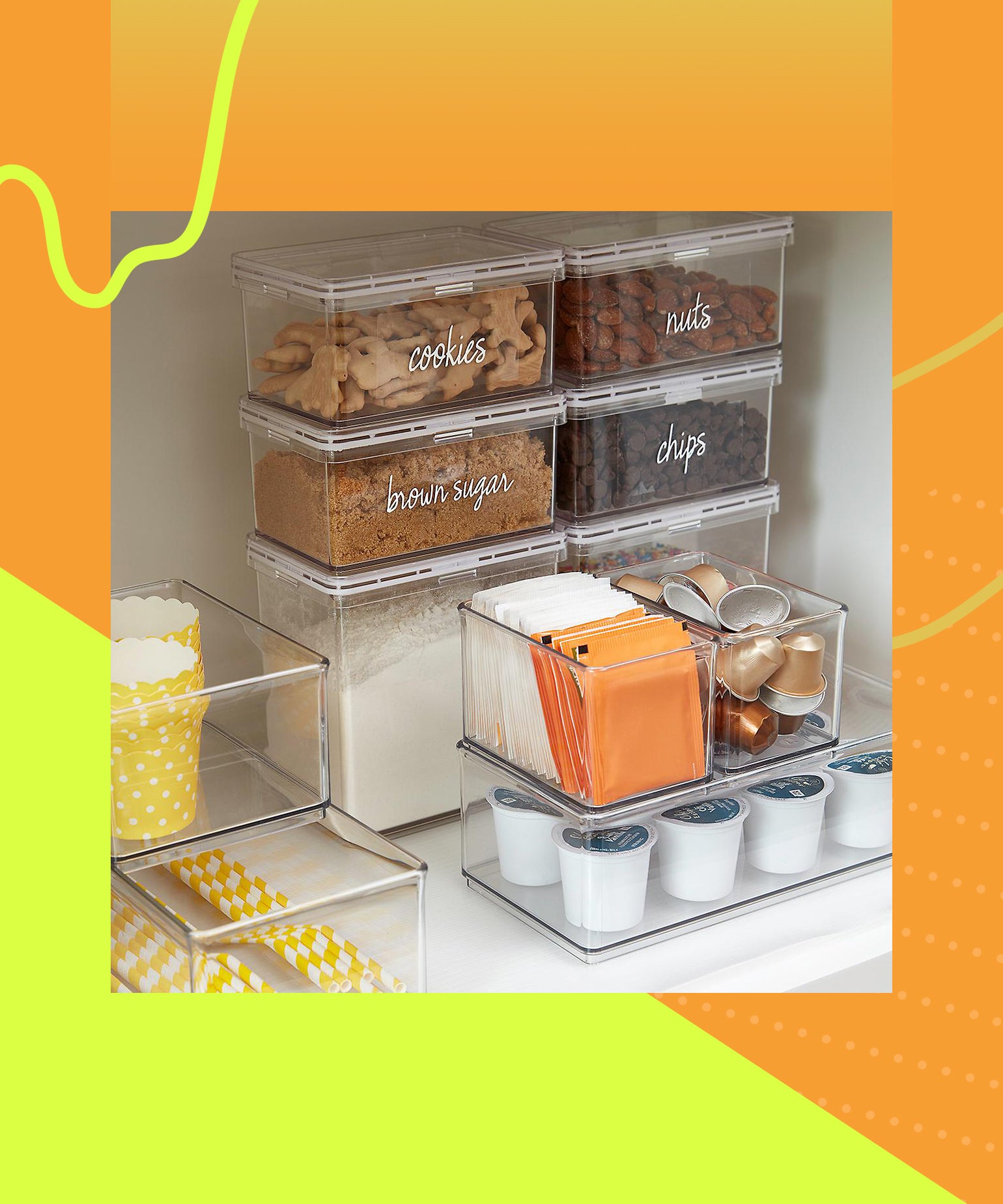 Olivia large storage pantry deals
