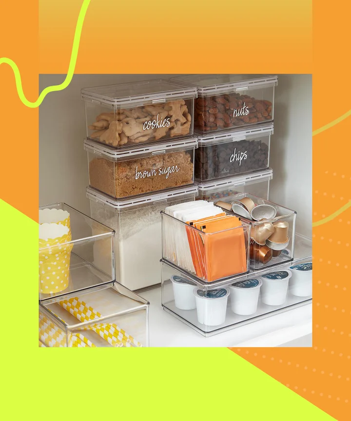 Plastic Seed Storage Box, Seed Storage Organizer with 64 Independent  Compact Boxes Compartments, Seed Organizer with 64 Label Stickers, Seed  Container