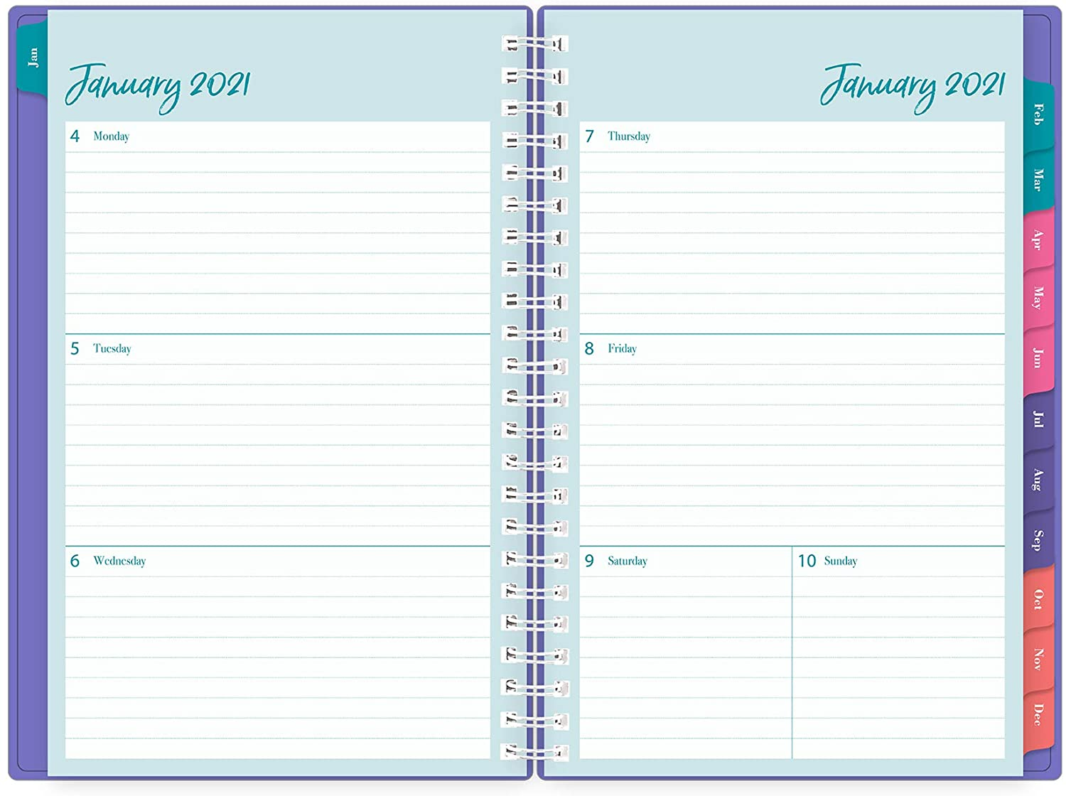 Blue Sky + Soft Cover Weekly & Monthly Planner