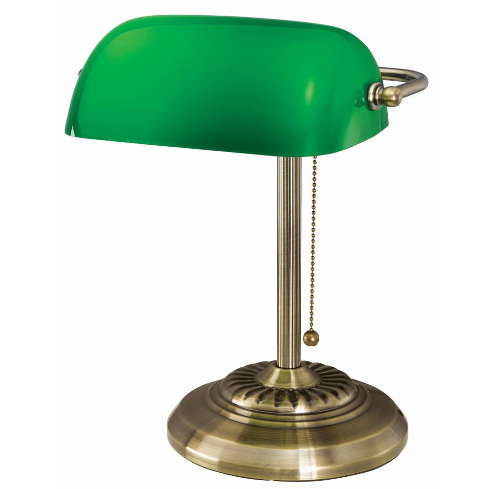Home depot store bankers lamp
