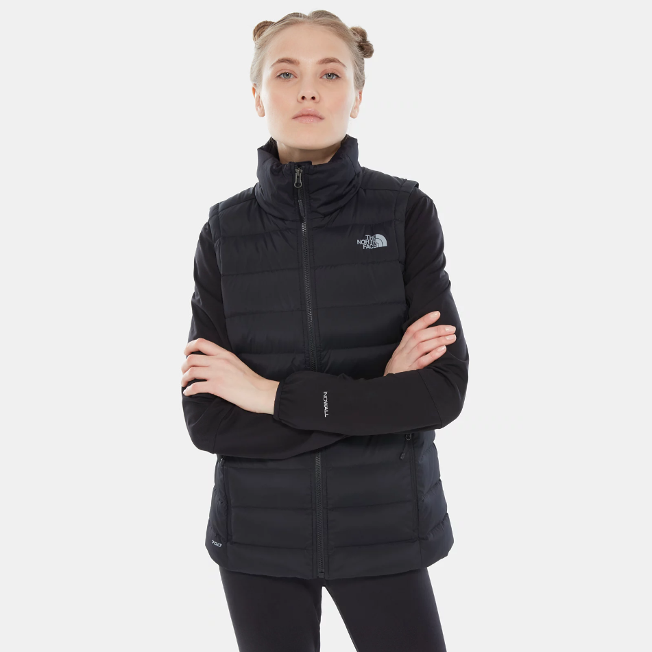 down gilet north face