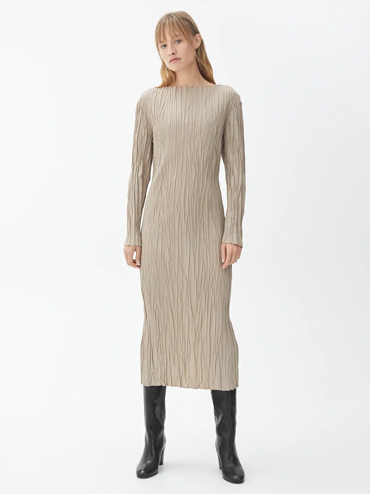 Arket + Crinkle Dress