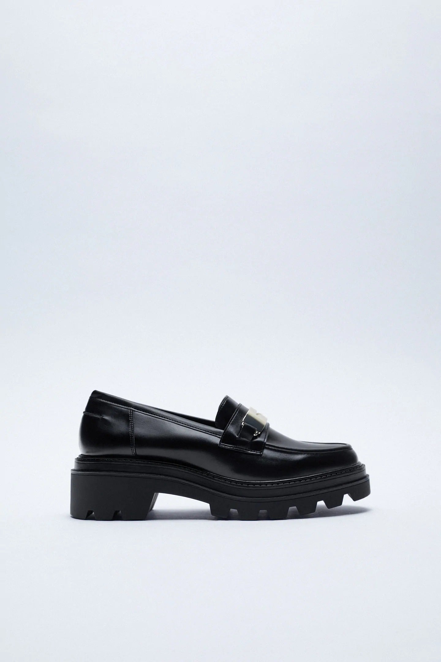 zara track sole sneakers