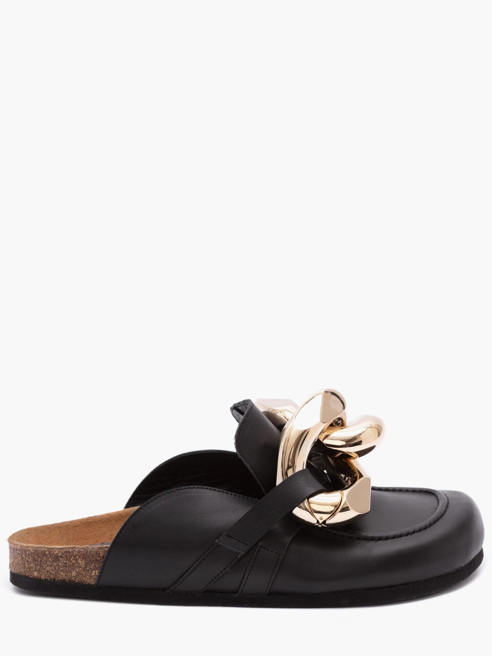 evelan chain loafer mule