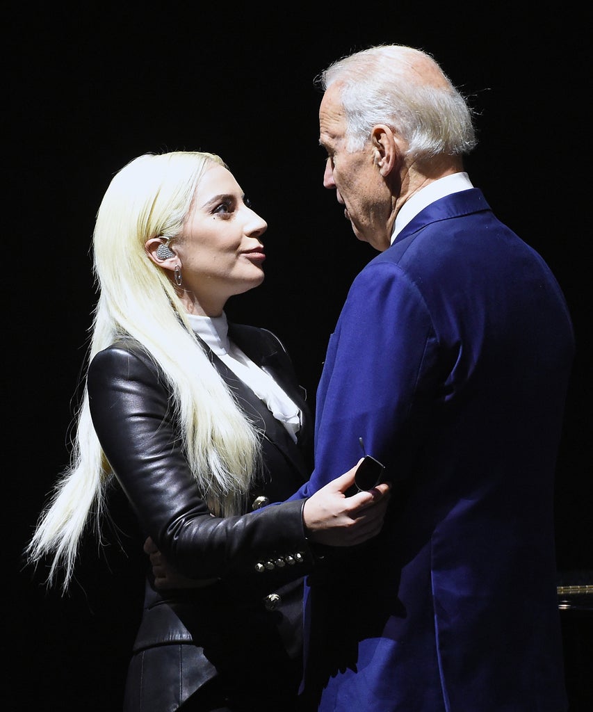 Lady Gaga Joe Biden