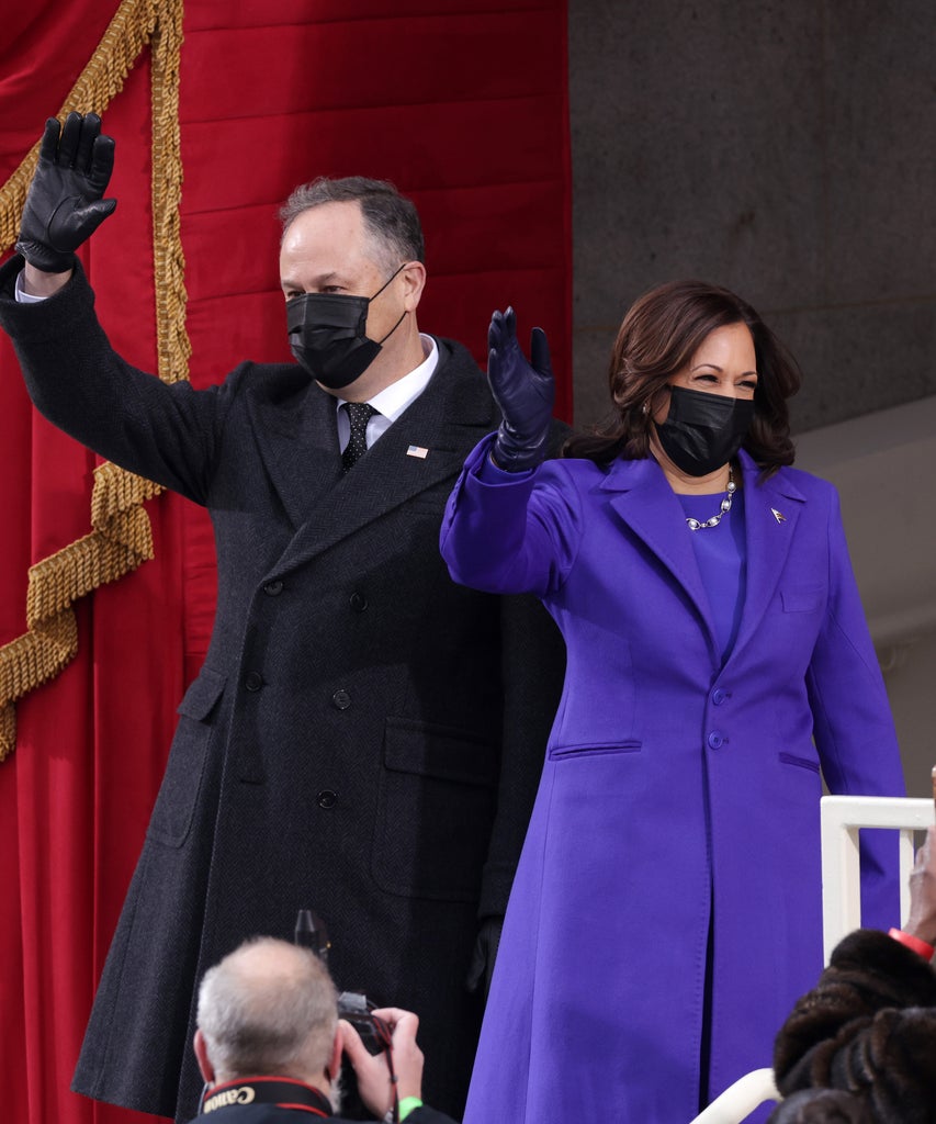Kamala Harris Wore Purple & Pearls Today — Here’s Why That Matters