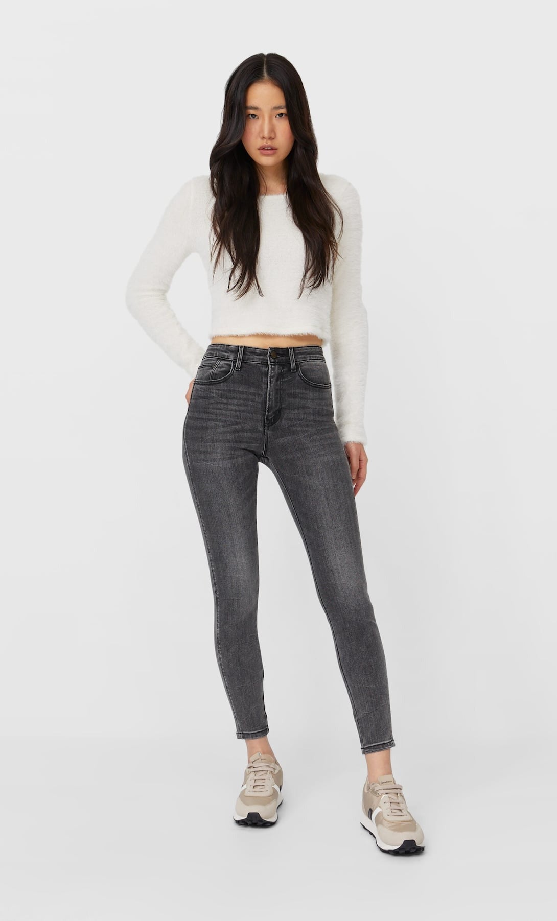 Stradivarius + High Rise Jeans