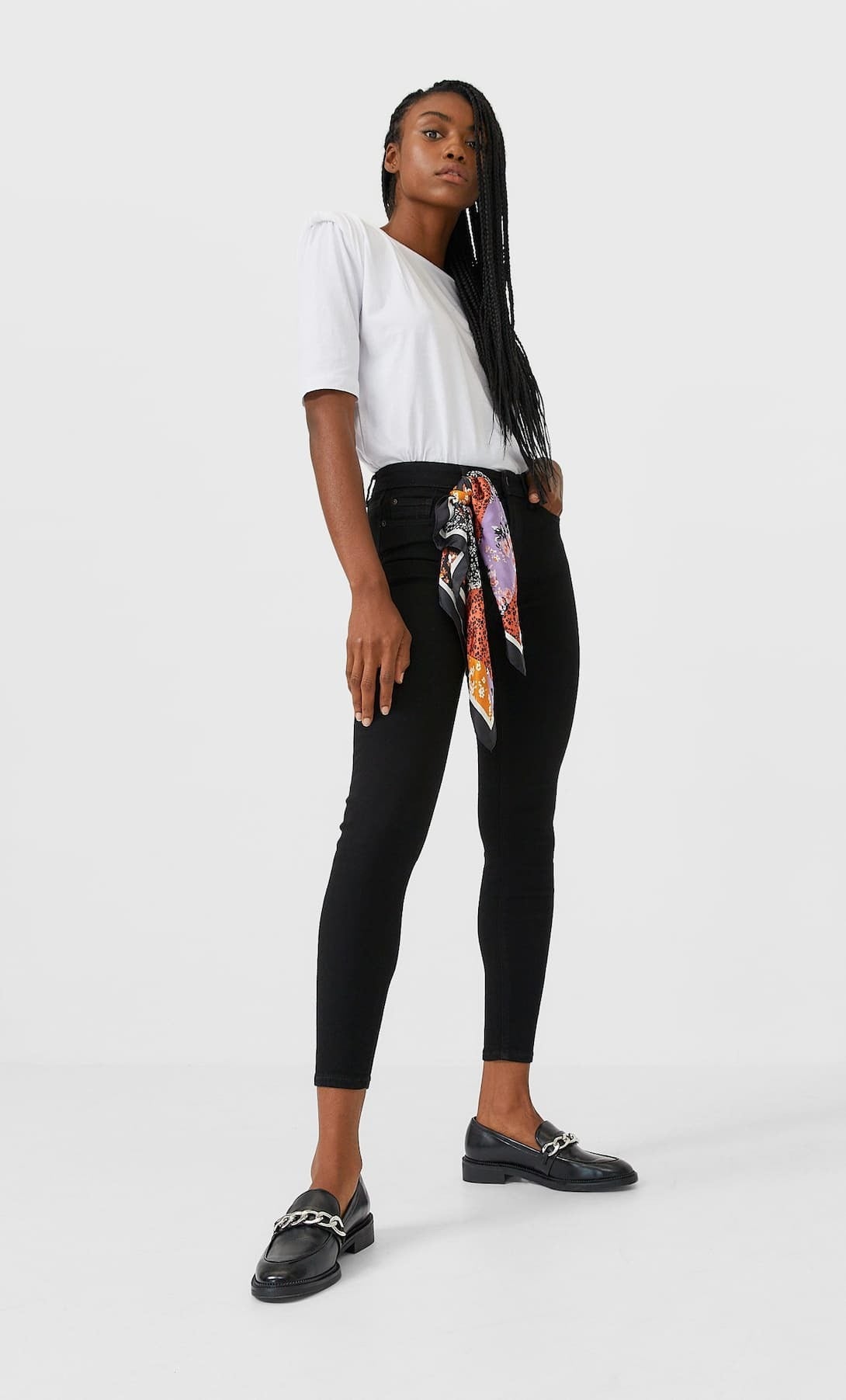 stradivarius low waist