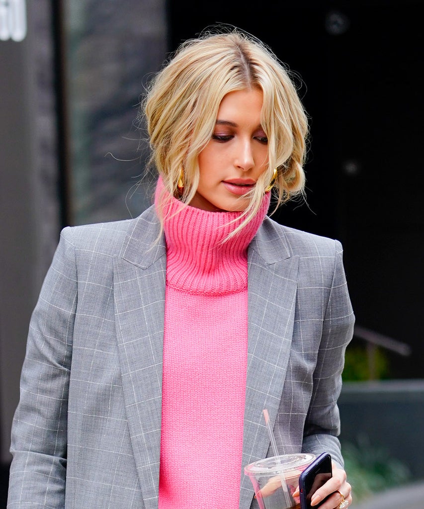 Hailey Bieber Honoured A “Happy Day” With This Hairstyle