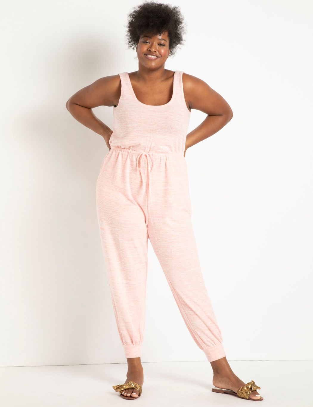 Eloquii + Soft Knit Jumpsuit