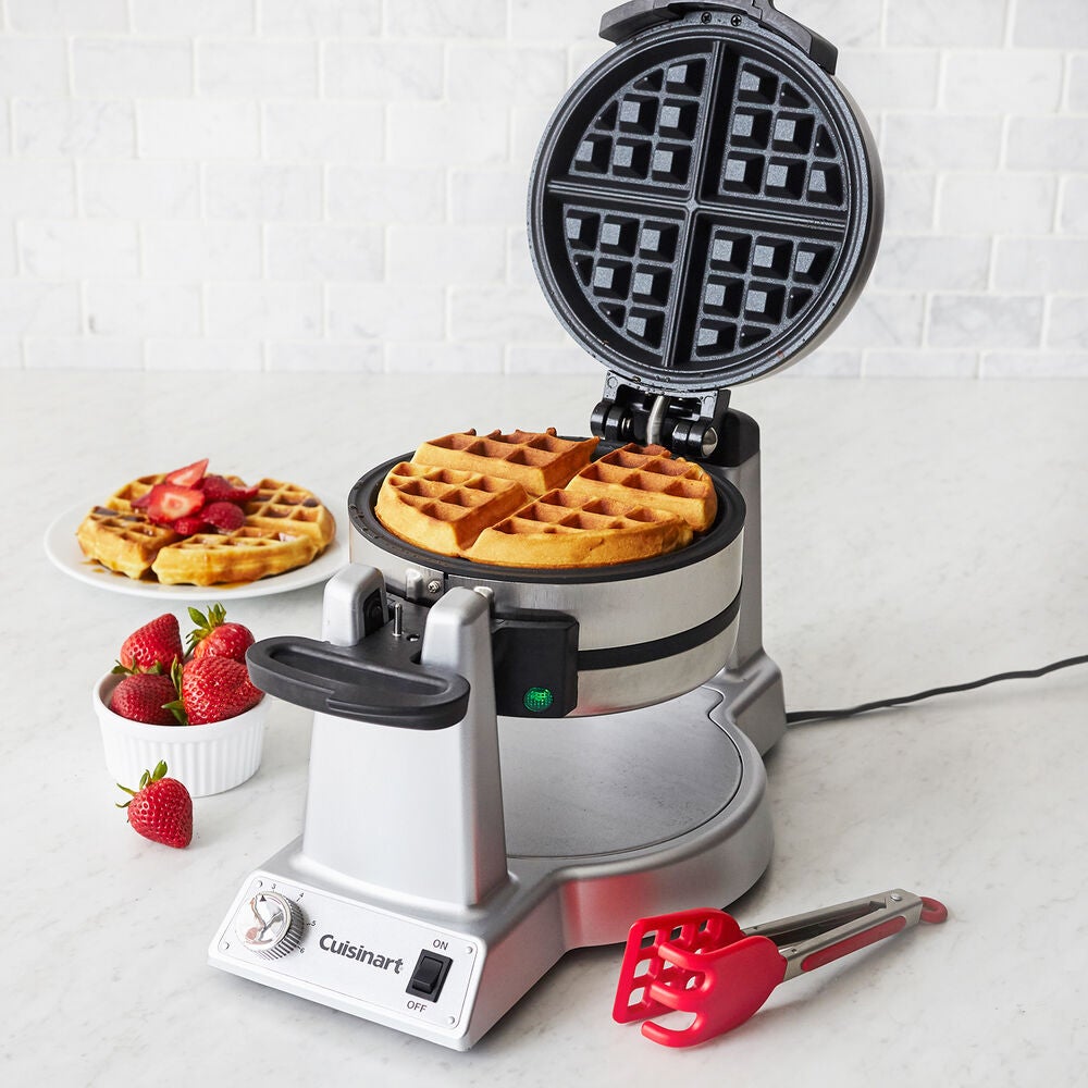 Cuisinart + DOUBLE BELGIAN WAFFLE MAKER