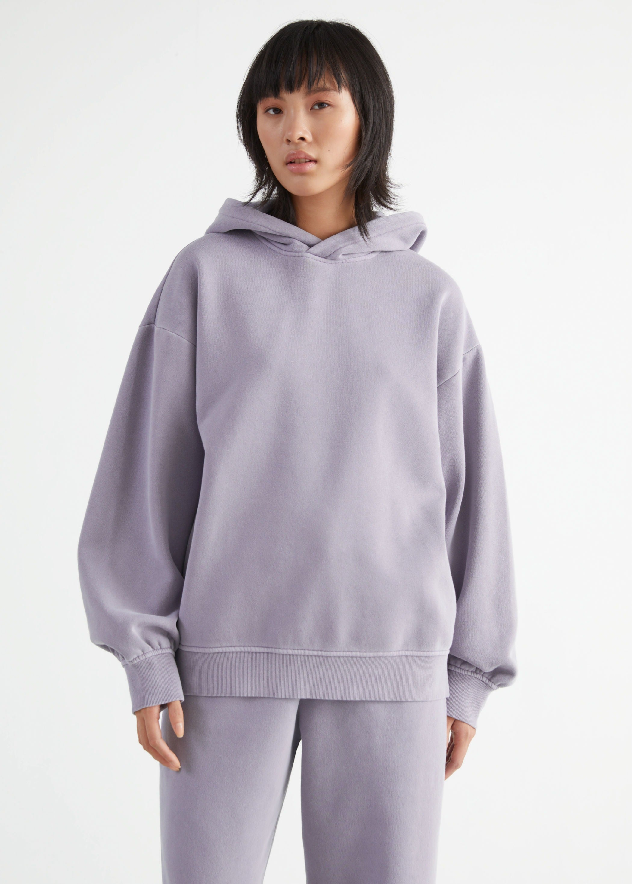 & Other Stories + Oversized Hooded Boxy Sweatshirt