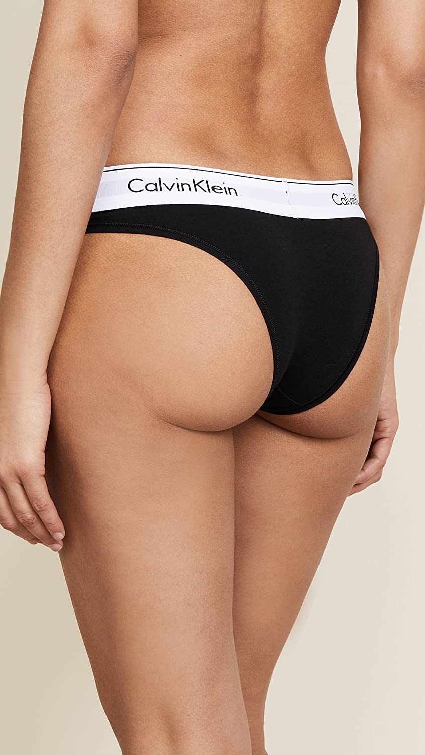 Calvin Klein Women's Pure Ribbed Cheeky Bikini Underwear, 56% OFF