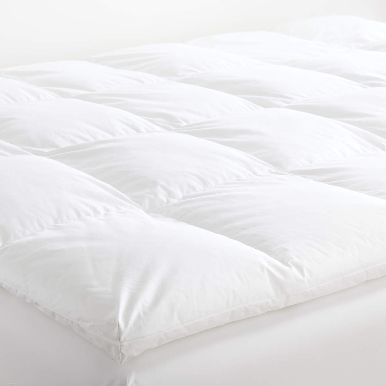 Parachute Down Mattress Topper Amazon Parachute + Down-Alternative Full Mattress Topper