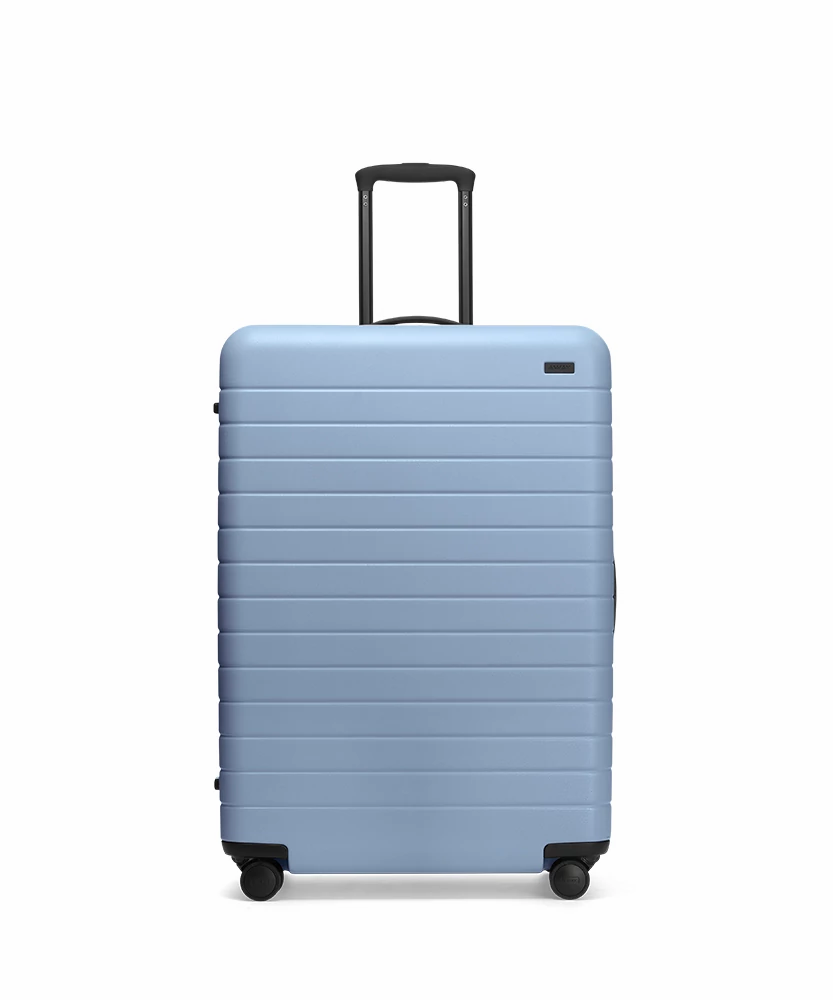 Light blue away 2025 suitcase