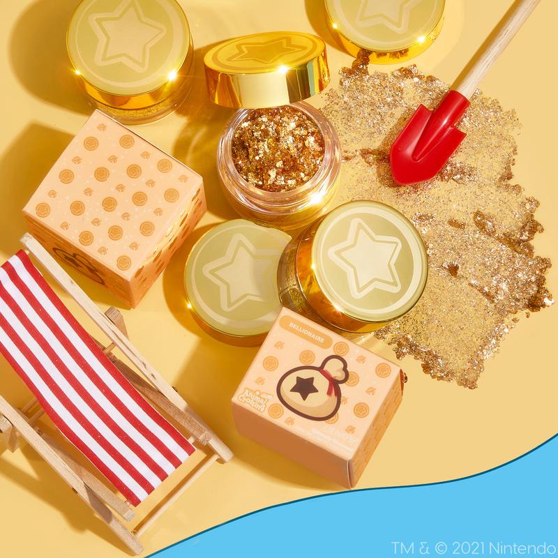 ColourPop + bellionaire glitter gel