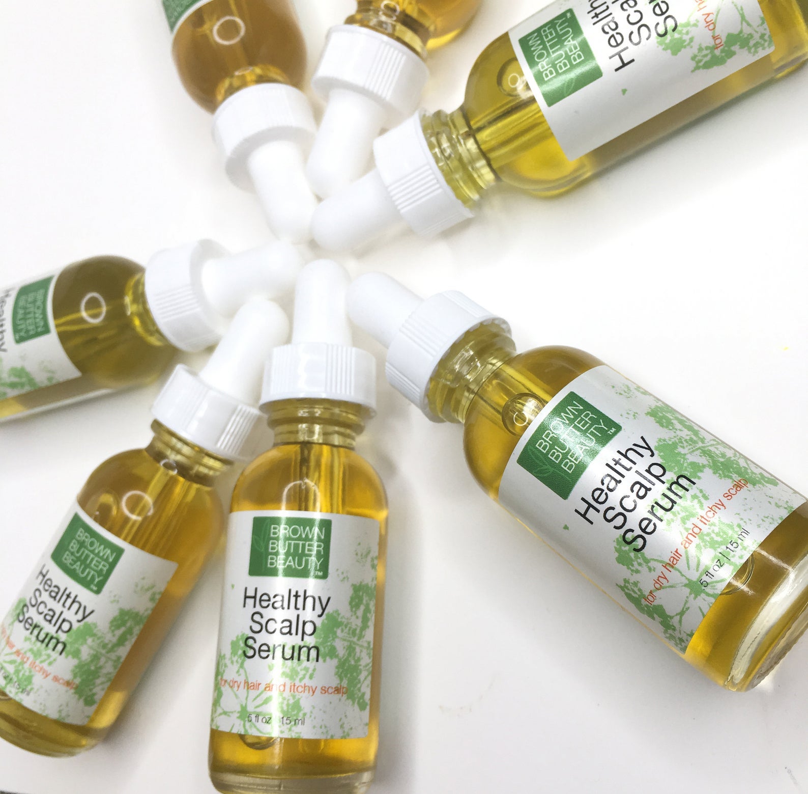 Healthy scalp. Healthy scalp