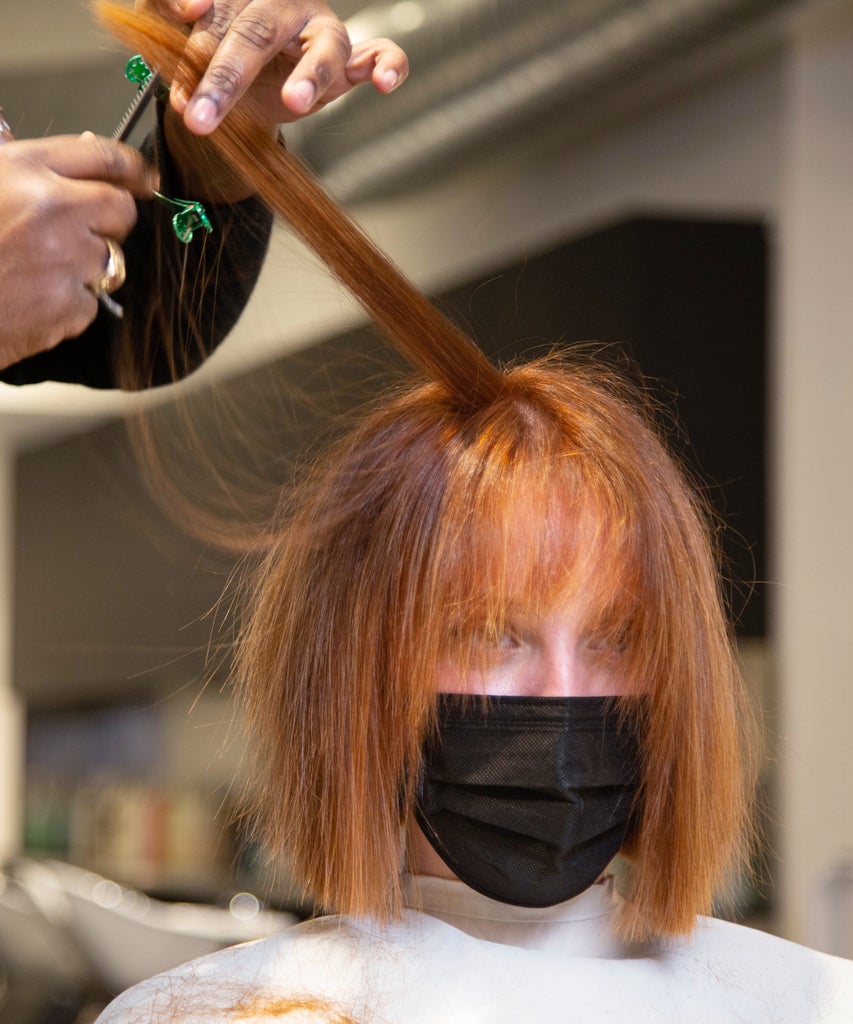 Copper Bob Hairstyle