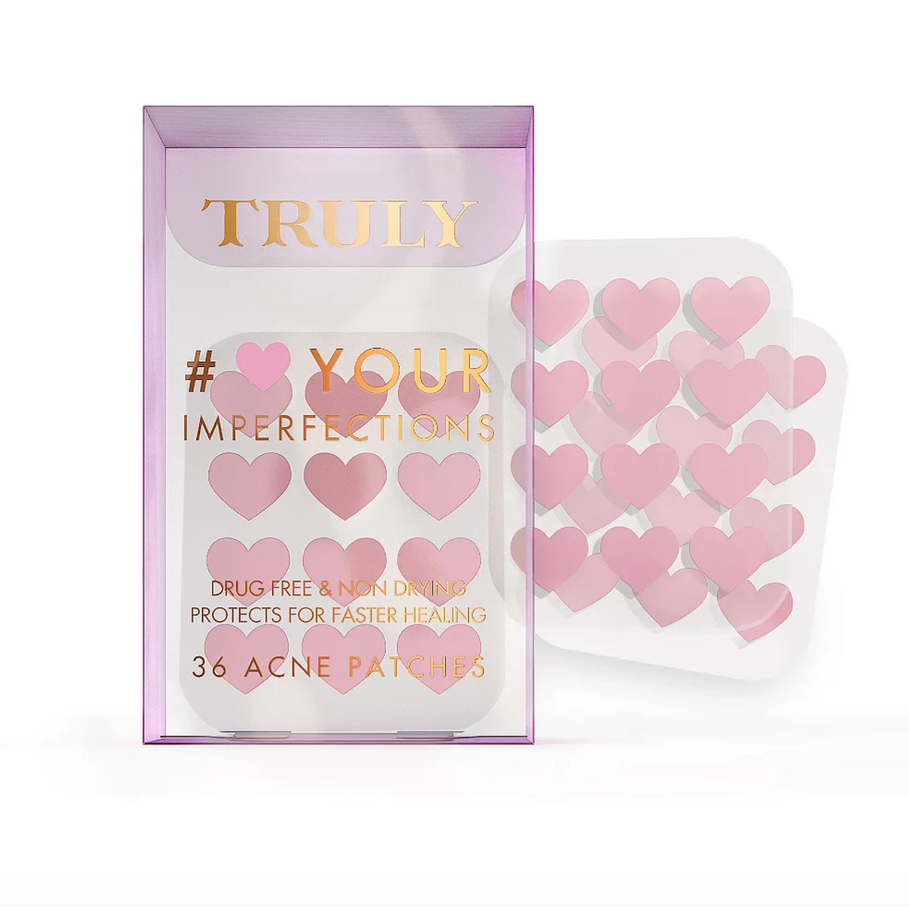 Blemish Treatment Acne Heart Patches - Truly