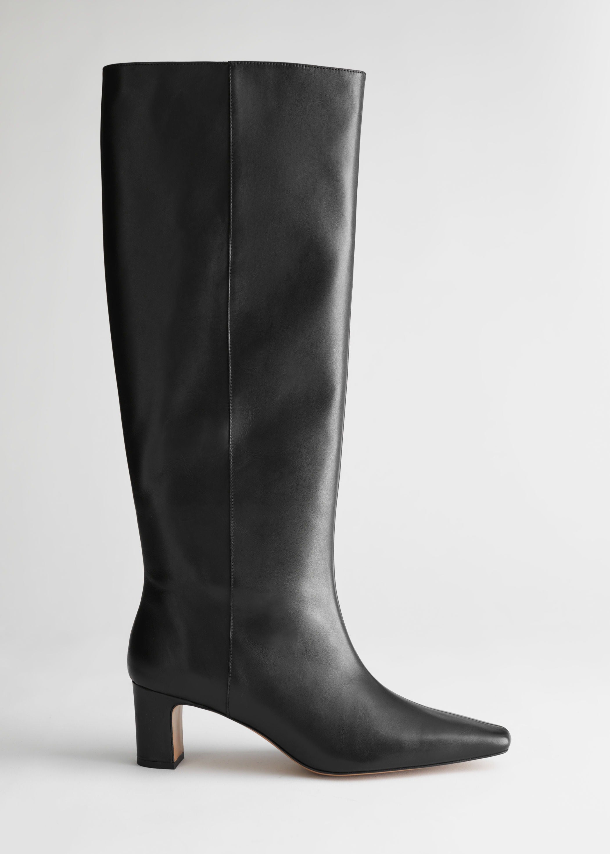 asos almond premium leather boots