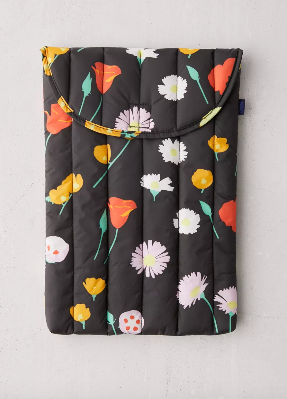 Baggu Puffy Laptop Sleeve 13/14 Daisy