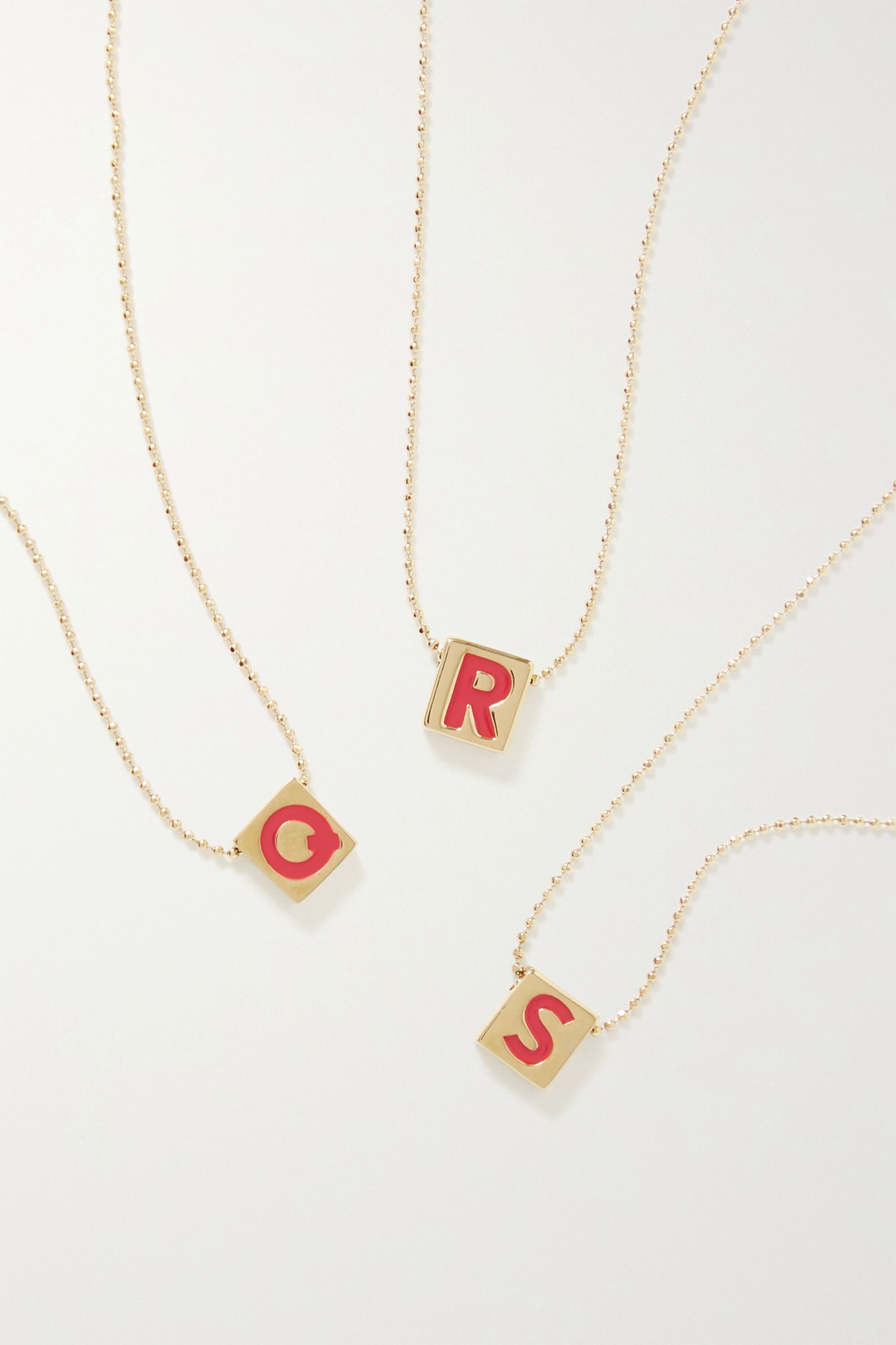 Roxanne first clearance letter necklace