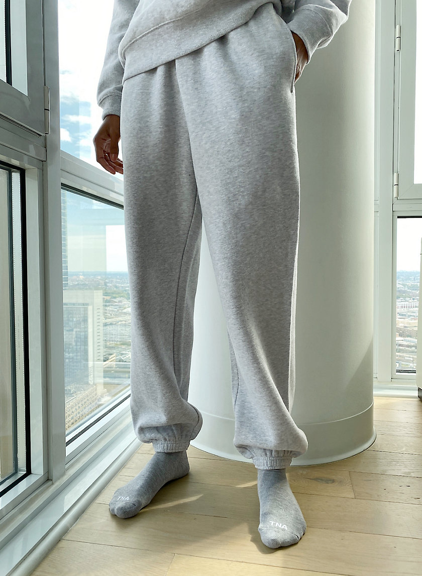 cozy fleece mega sweatpant