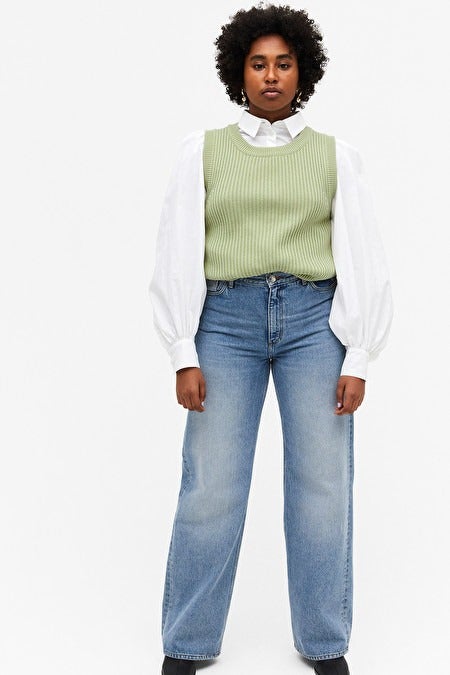 monki pullover knit vest