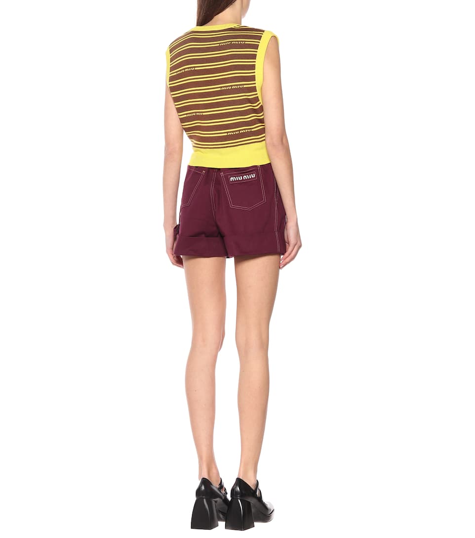 ☆SUPERJUNIOR 着用☆関税込★MARCATORY★COZY STRIPE KNIT VEST XJRJ Sweater Vest Men Thicken V-neck Sleeveless Knitted
