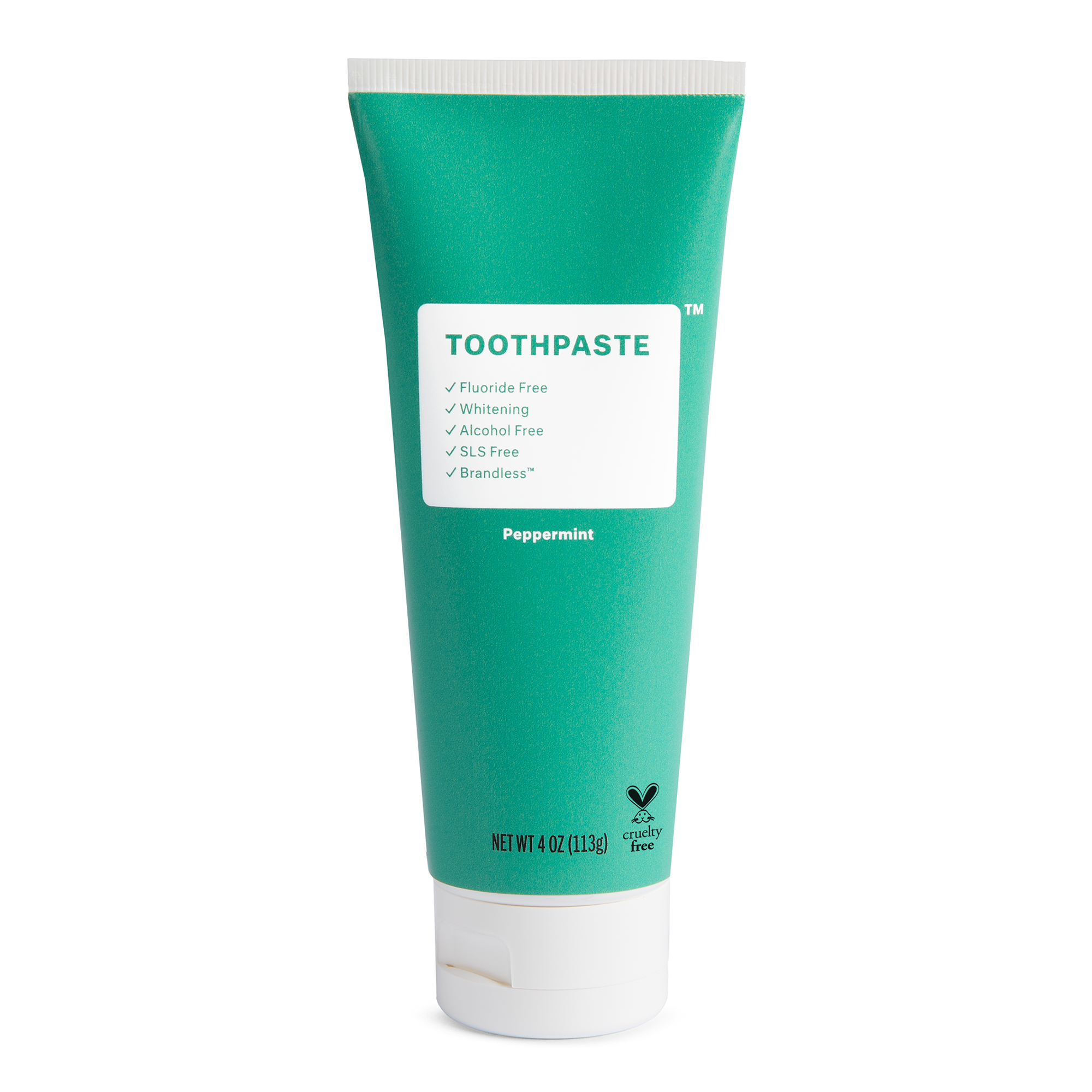 Brandless + Fluoride Free Peppermint Toothpaste