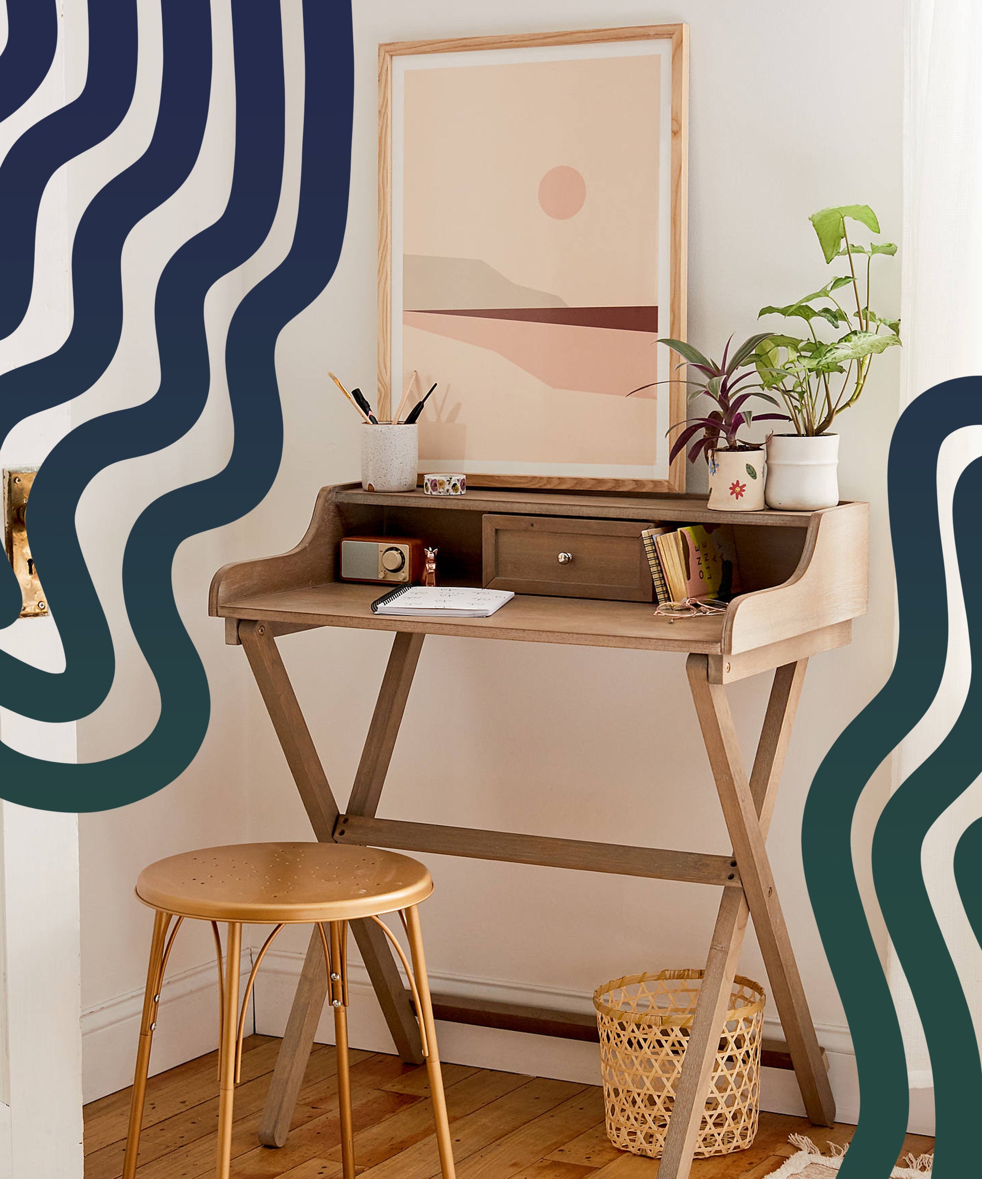 Best Desks For Small Living Spaces Homes 2021