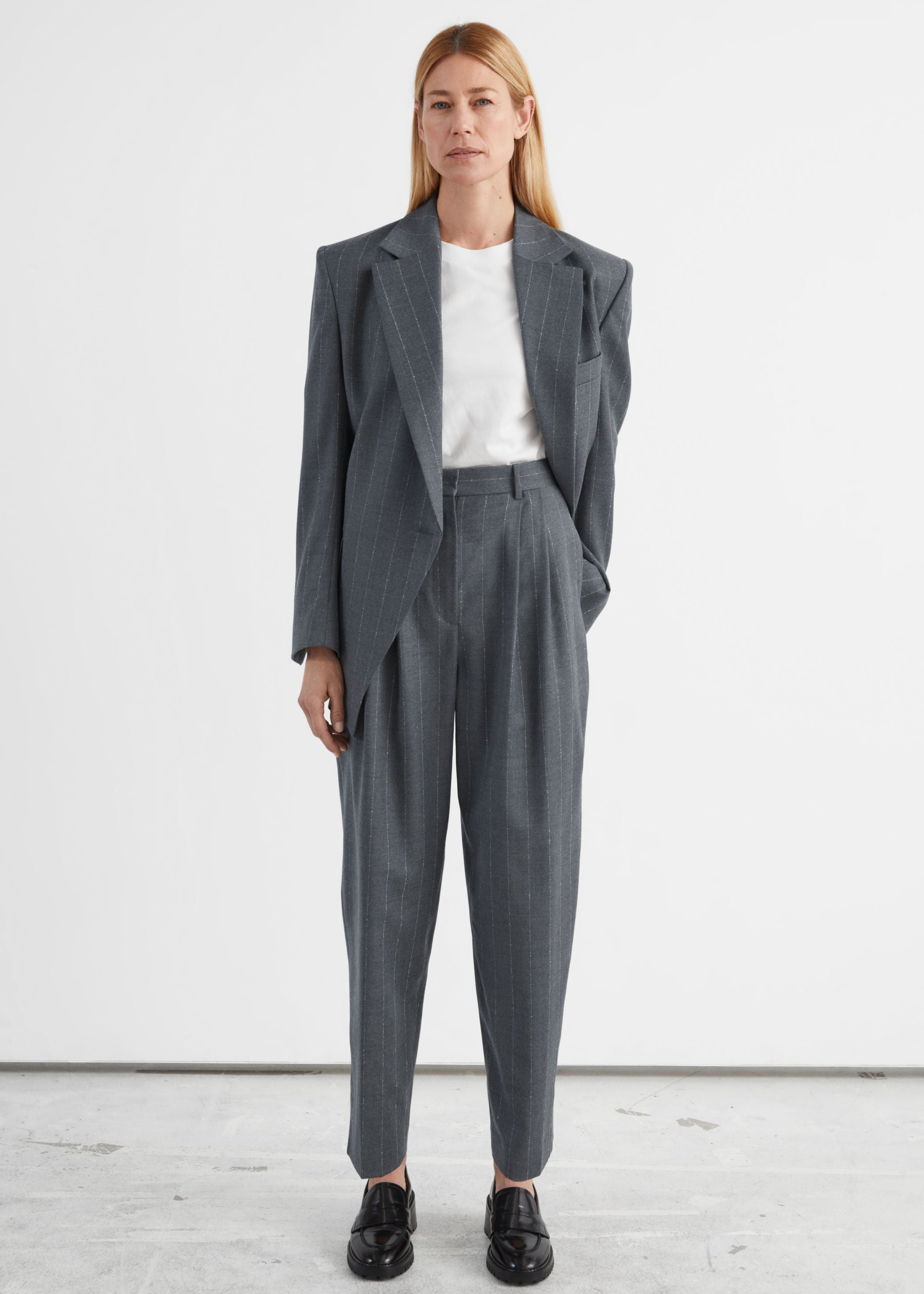 Update 68+ wool tapered trousers latest - in.cdgdbentre